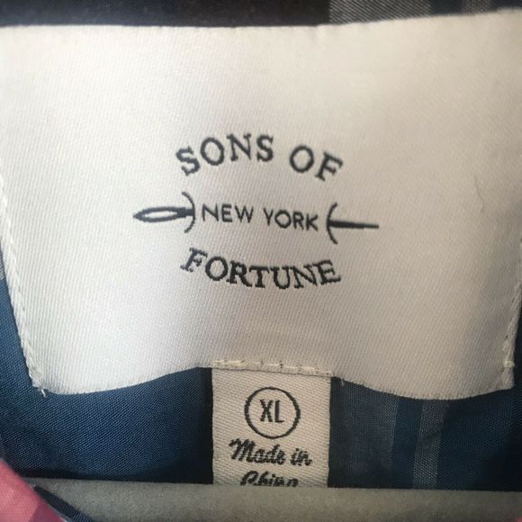 Sons of Fortune New York Plaid Button Down Shirt - Picture 4 of 7